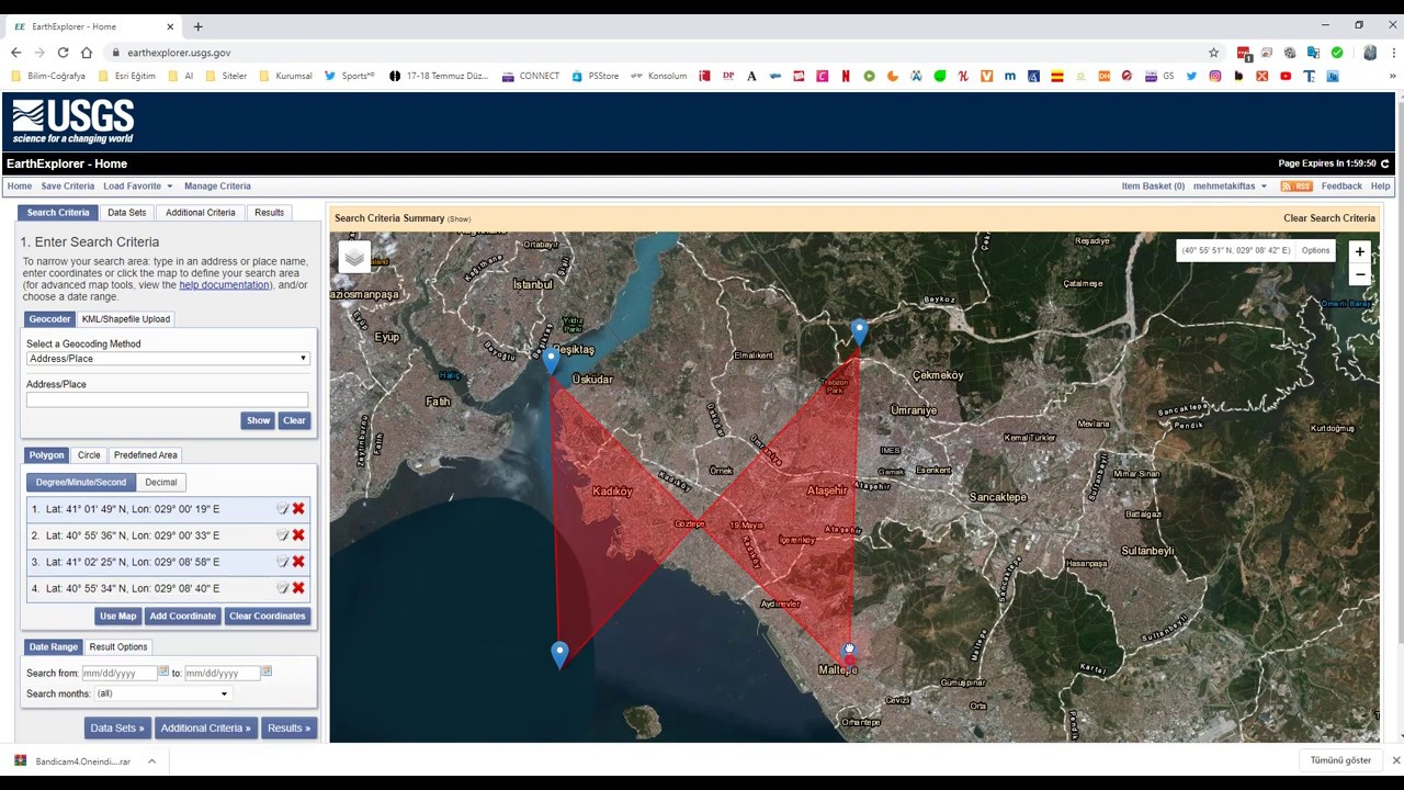 ArcMap DEM Birleştirme ve Çalışma Alanına Göre Kesme İşlemi #Benimle #EvdeKal #StayHome #WithMe