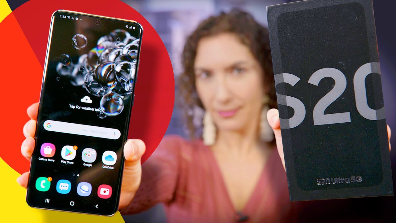 Galaxy S20 Ultra unboxing and FIRST 100x zoom pics