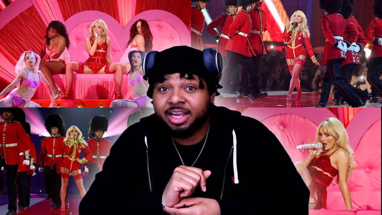 SABRINA CARPENTER x LIVE AT THE 2025 BRITS | REACTION !
