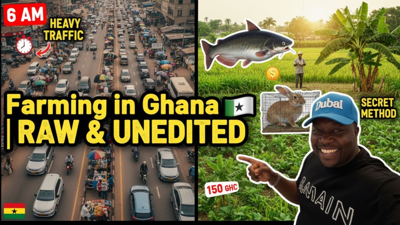 Making Money with Farming in Ghana? 💰 | The Truth About Costs & Feeding!