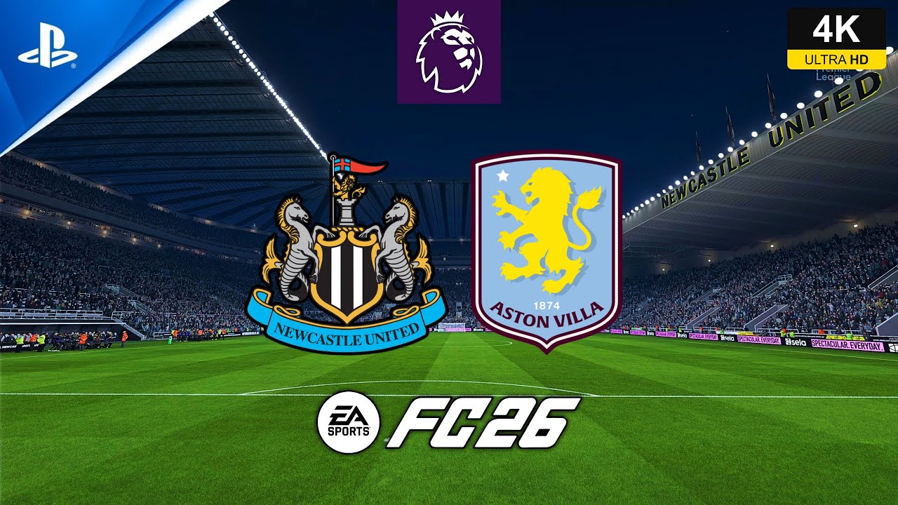 FC 26 - Newcastle United vs Aston Villa - gameplay ps5 4K español latino