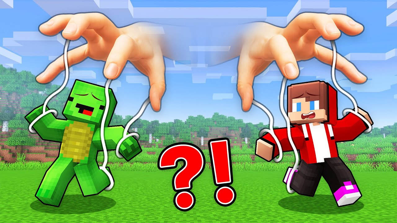 Who Control Mikey and JJ MIND in Minecraft? (Maizen)
