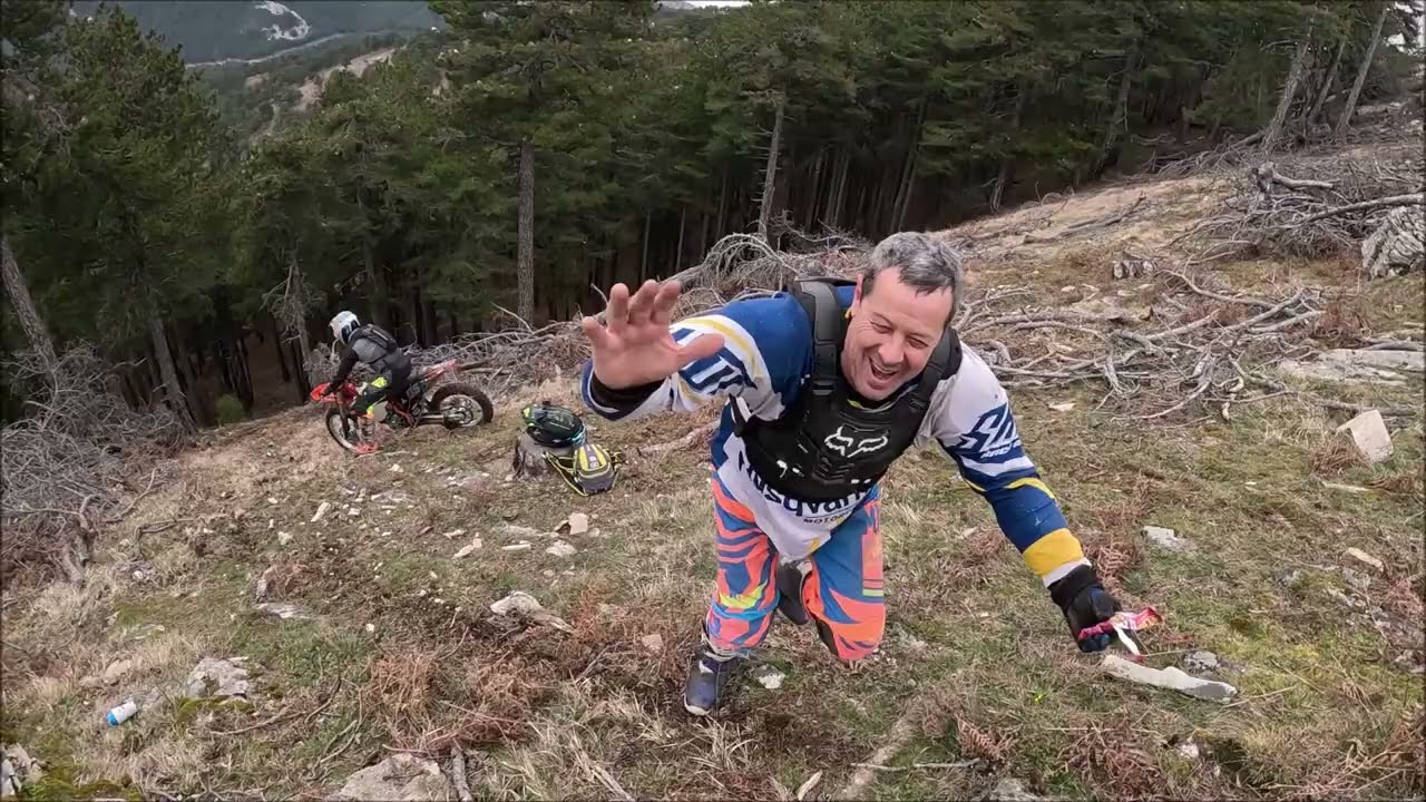 3rd Day !! Enduro lesson !!! and Enduro Riding with  