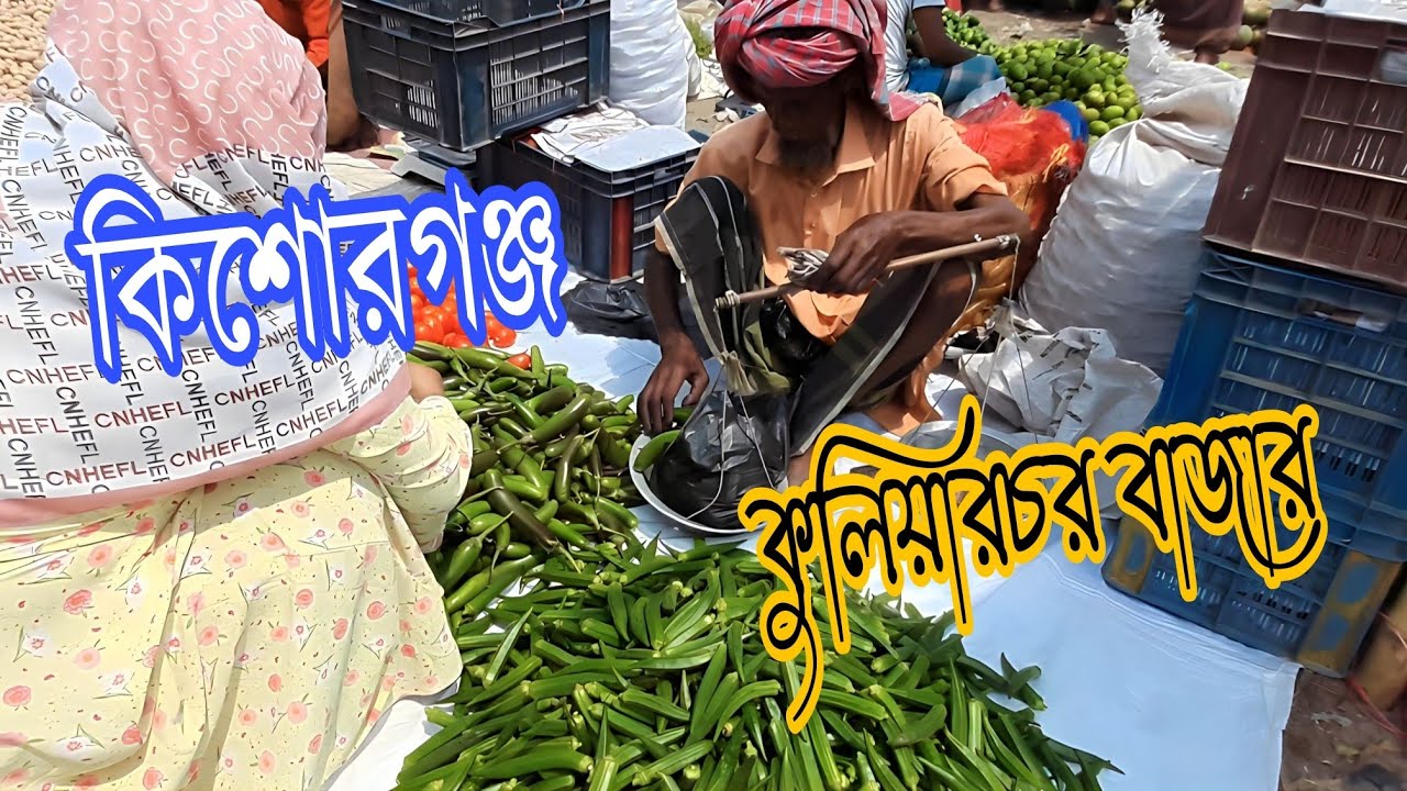 kishoreganj bazarকিশোরগঞ্জ কুলিয়ারচর বাজার kishoreganj courier chor bazar ll কিশোরগঞ্জ