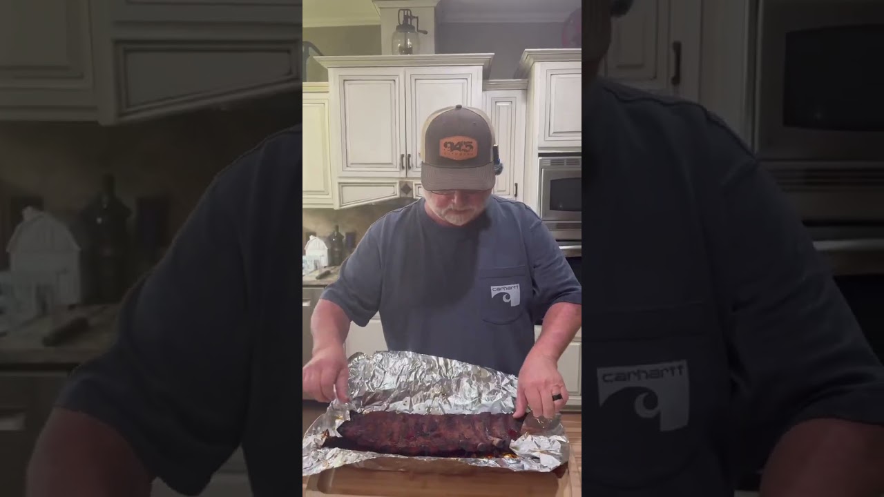 St Louis style pork ribs