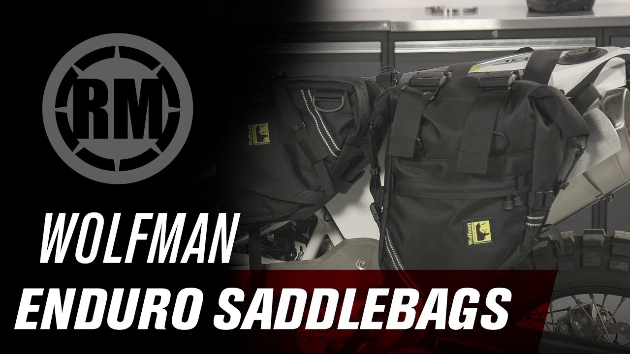 Wolfman Enduro Motorcycle Saddlebags