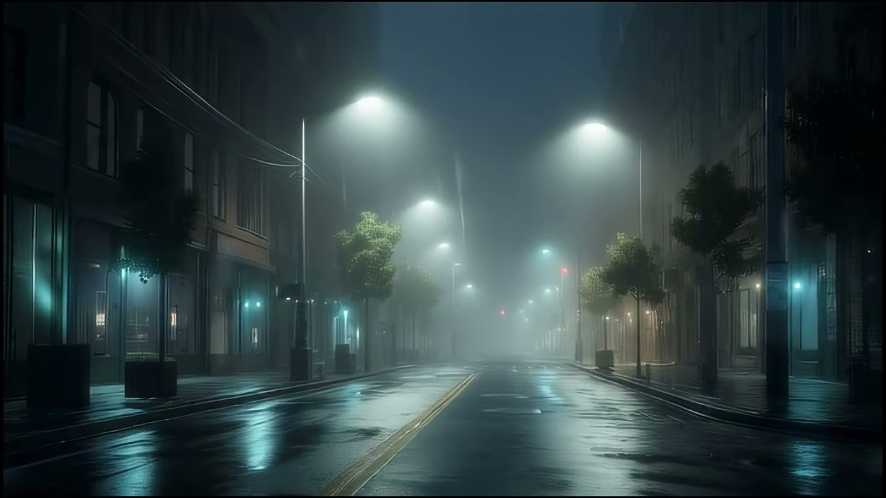 Foggy City Nights 🌫️ | Moody Lo-Fi Beats for Late-Night Focus