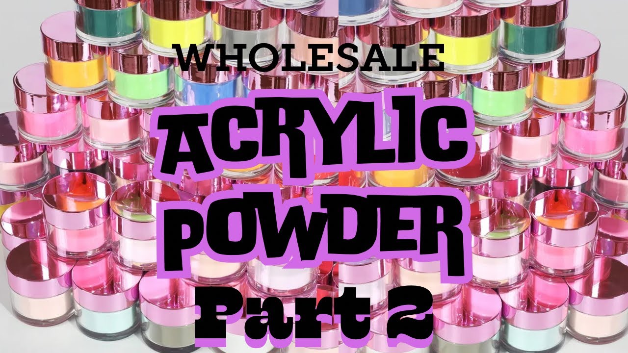 ALIBABA WHOLESALE ACRYLIC POWDER | BEGINNER NAIL TECH | PART 2 💅🏽