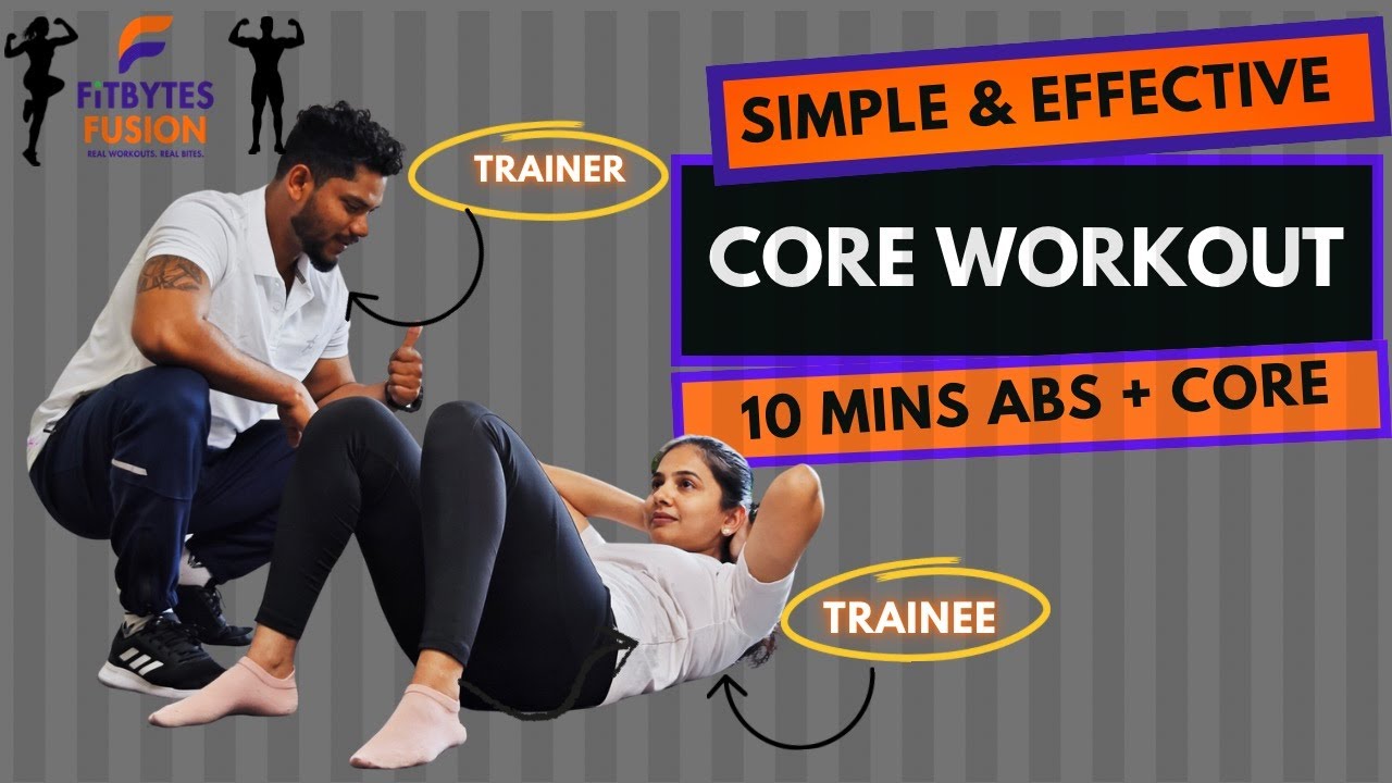 10 MINUTES CORE AND ABS WORKOUT I SIMPLE & EFFECTIVE I CORE WORKOUT AT HOME