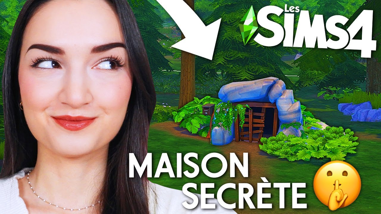 Maison 100% invisible ? Je l’ai fait (et c’est stylé !)  👀 | Challenge Sims 4