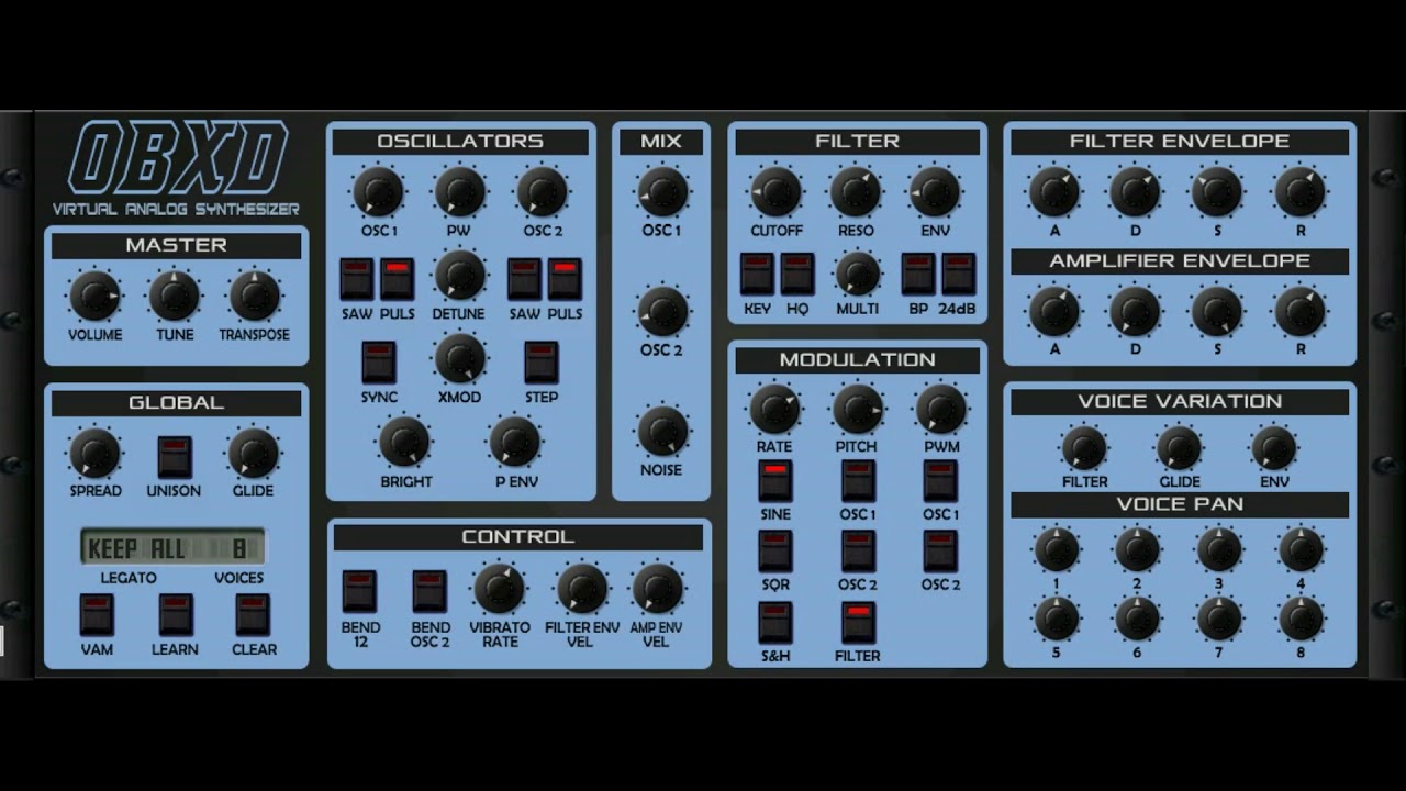 DiscoDSP Datsounds OB-Xd [FS4E1]