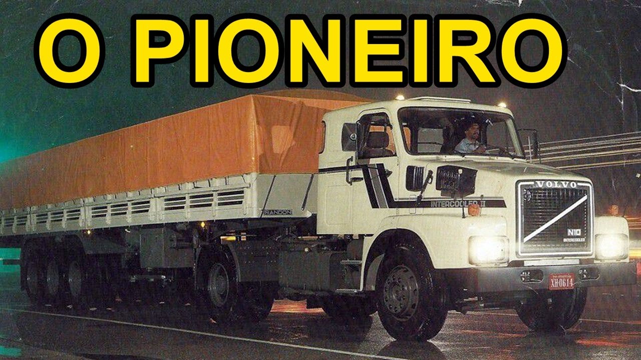 VOLVO N10 E N12 - A PRIMEIRA LINHA DA MARCA NO BRASIL - DO N10 20 AO FAIXA PRETA (1980-1989)