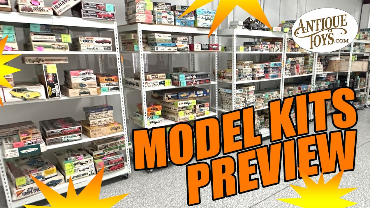 Scale Model Kits Preview Antique Toys