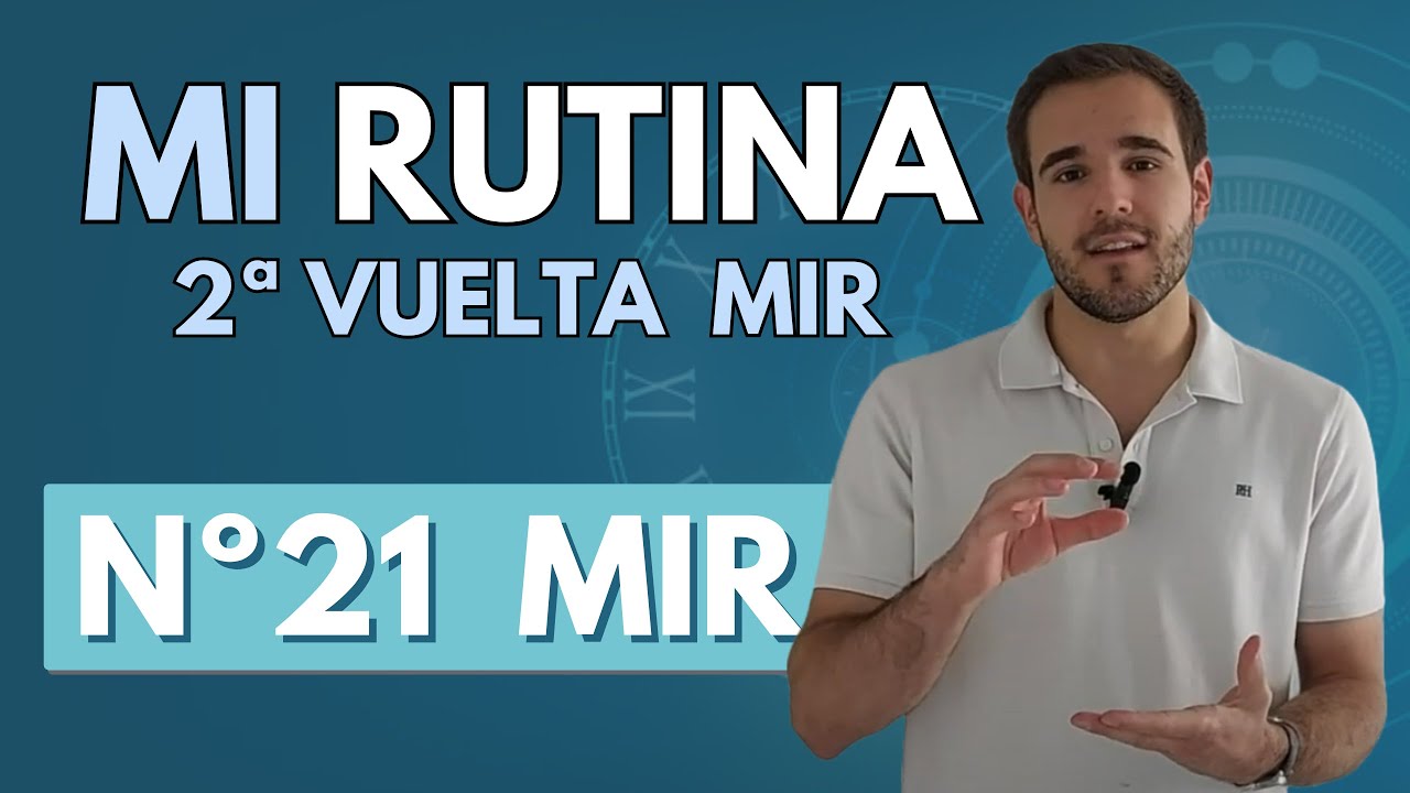 Cómo organicé mi RUTINA MIR de 2V | Mediquea