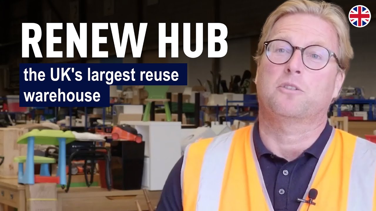 Discover the Renew Hub: the UK's largest reuse warehouse | SUEZ