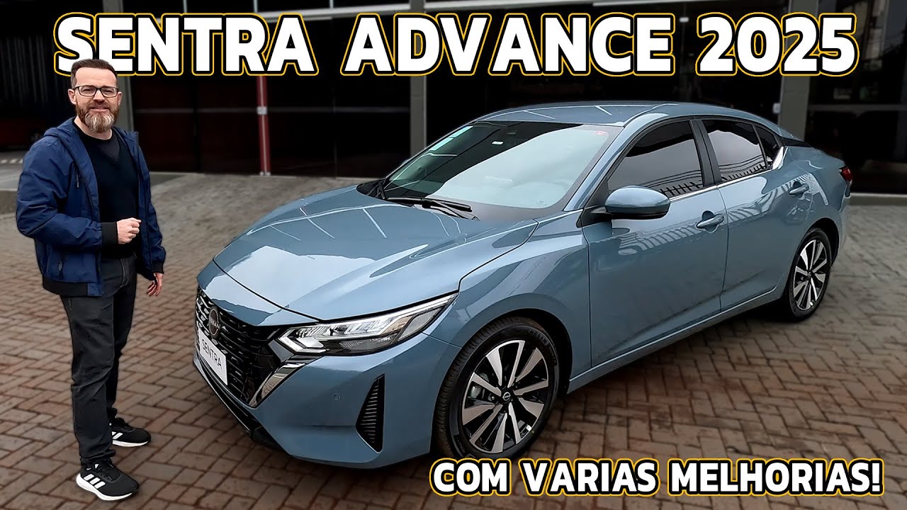 NISSAN SENTRA ADVANCE 2025 - A Versão Que Mais Recebeu Melhorias Ficou Competitiva!