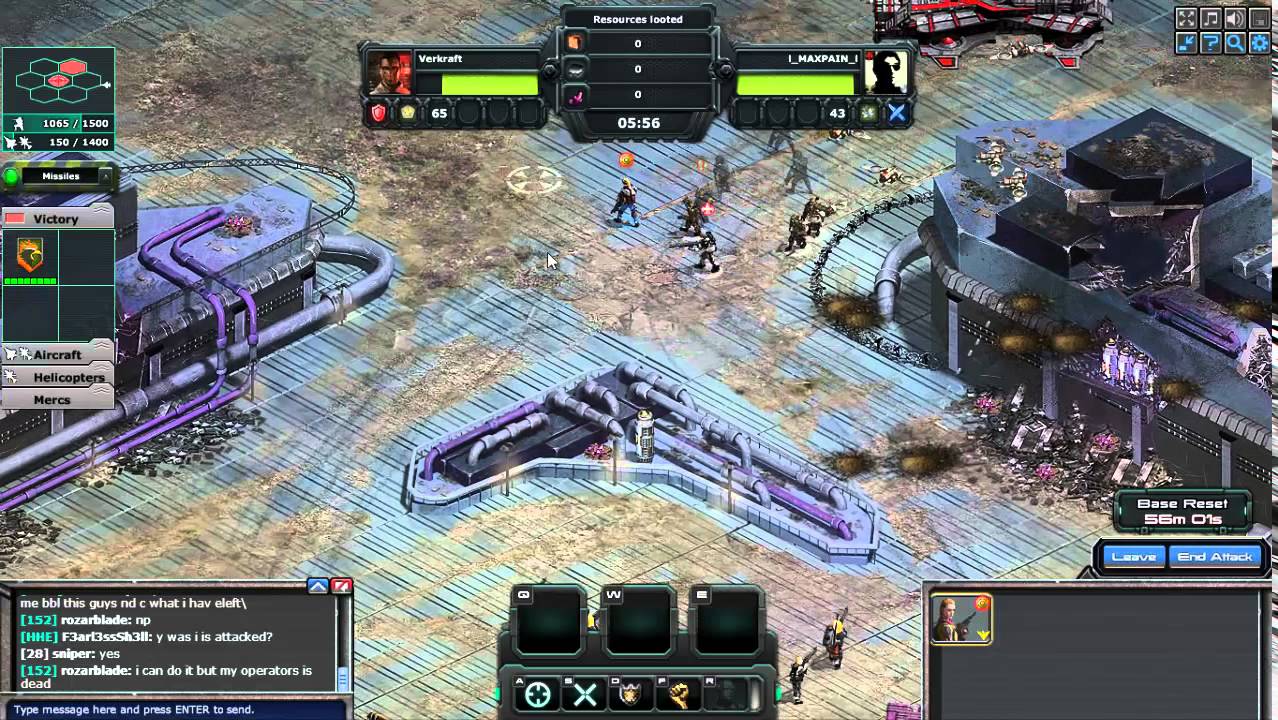 War Commander Ver 65 Using Custom KARA & Custom Lead INFILTRATOR