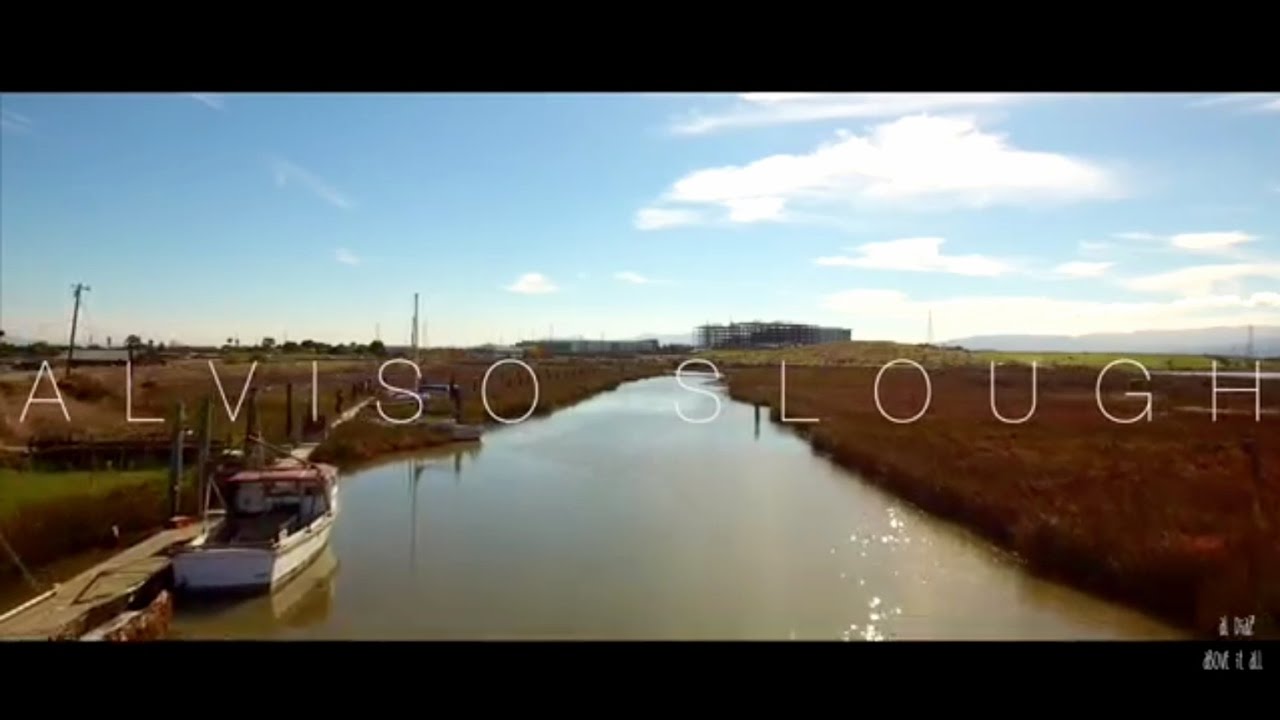 AERIAL VIEW [[4K]] ALIVSO SLOUGH