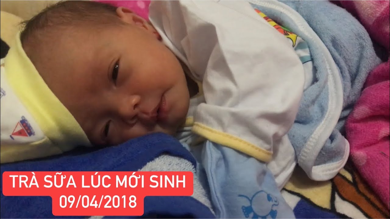 Lúc mới sinh sao mà xấu quá đến nỗi Trà Sữa không dám xem lại clip luôn ông bà cô chú…