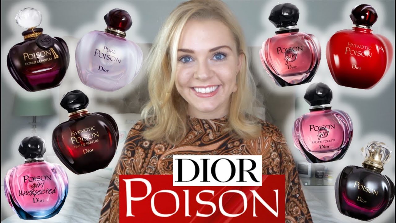 DIOR POISON PERFUME RANGE REVIEW | Soki London