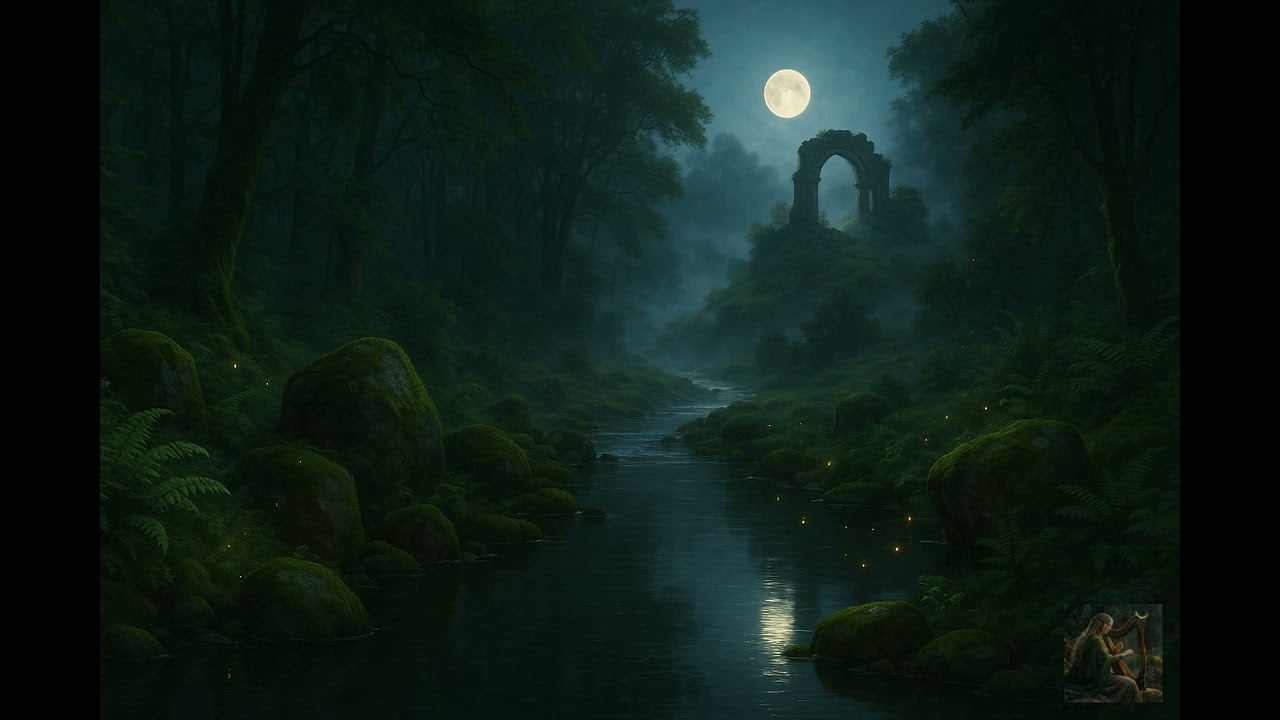 Celtic Fantasy Harp Mix for Writing, Coding & Deep Focus (Instrumental, No Lyrics) - Vol. 48