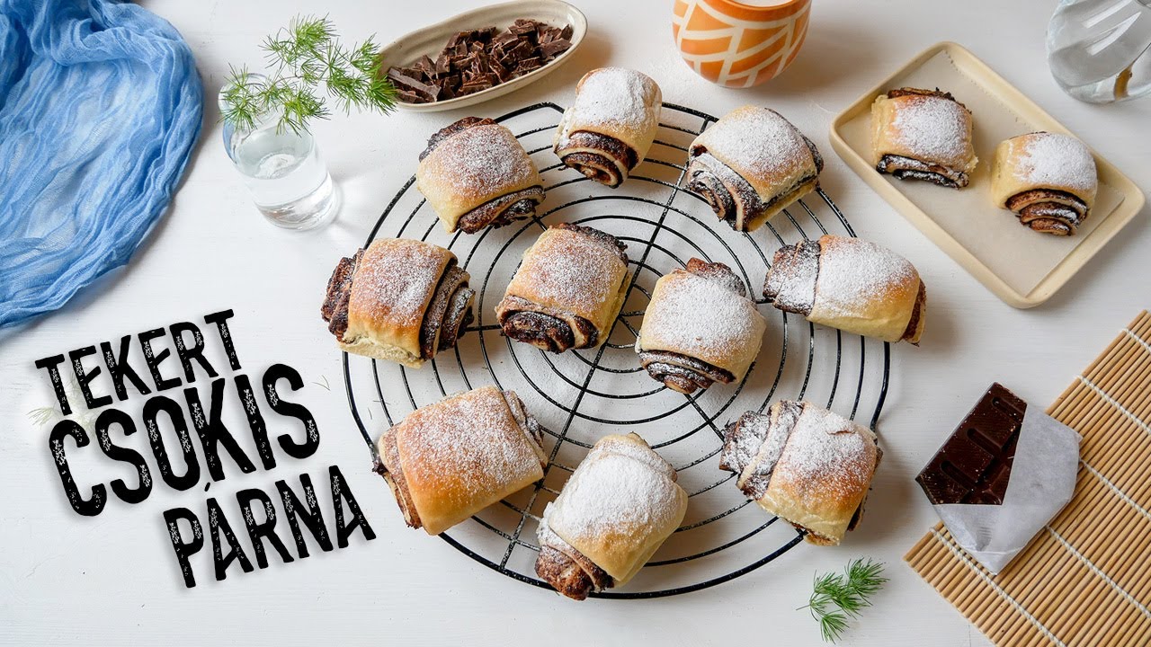 Tekert csokis párna recept ◾ KELT TÉSZTA KÉSZÍTÉSE