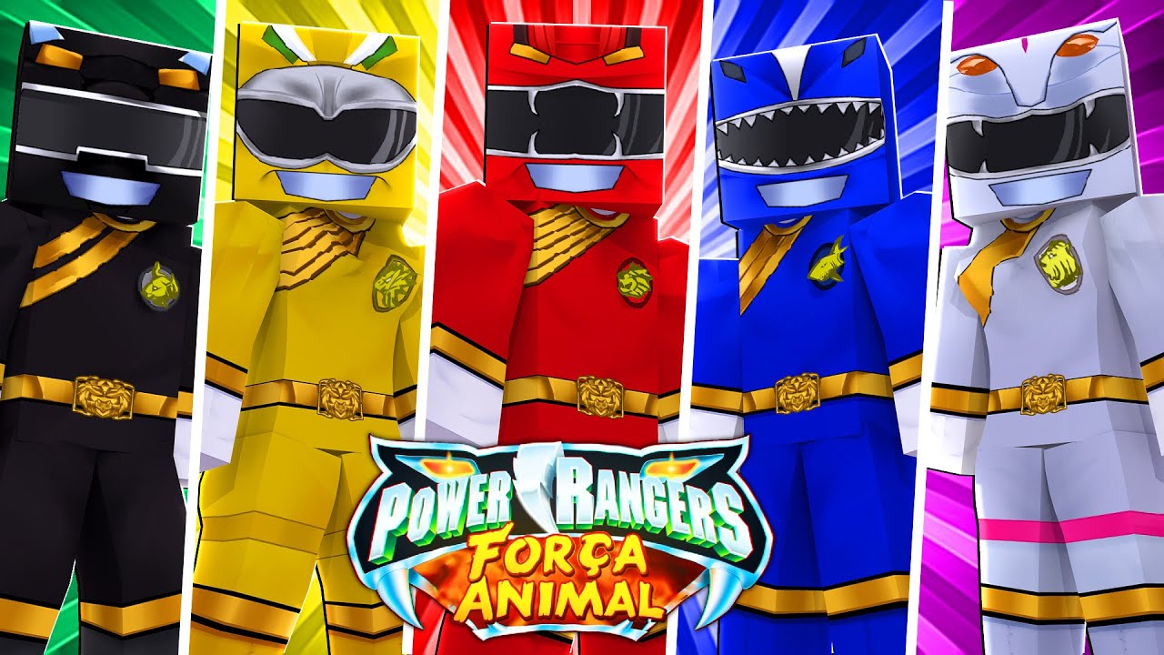 Minecraft: QUAL É O RANGER MAIS FORTE? - POWER RANGERS FORÇA ANIMAL Ep.08 ‹‹ P3DRU ››