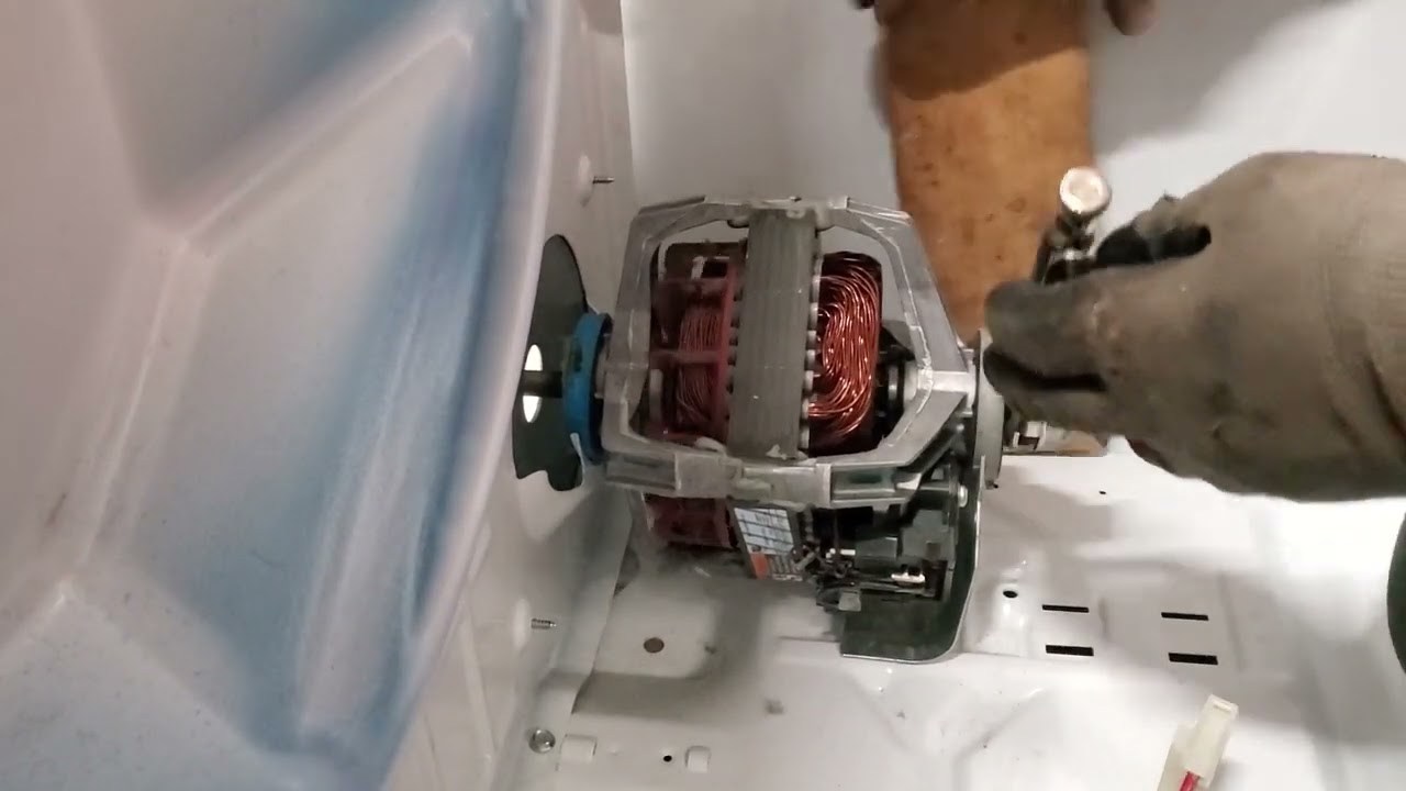 como cambiar el motor a secadora  kenmore, whirlpool en menos de 3 minutos