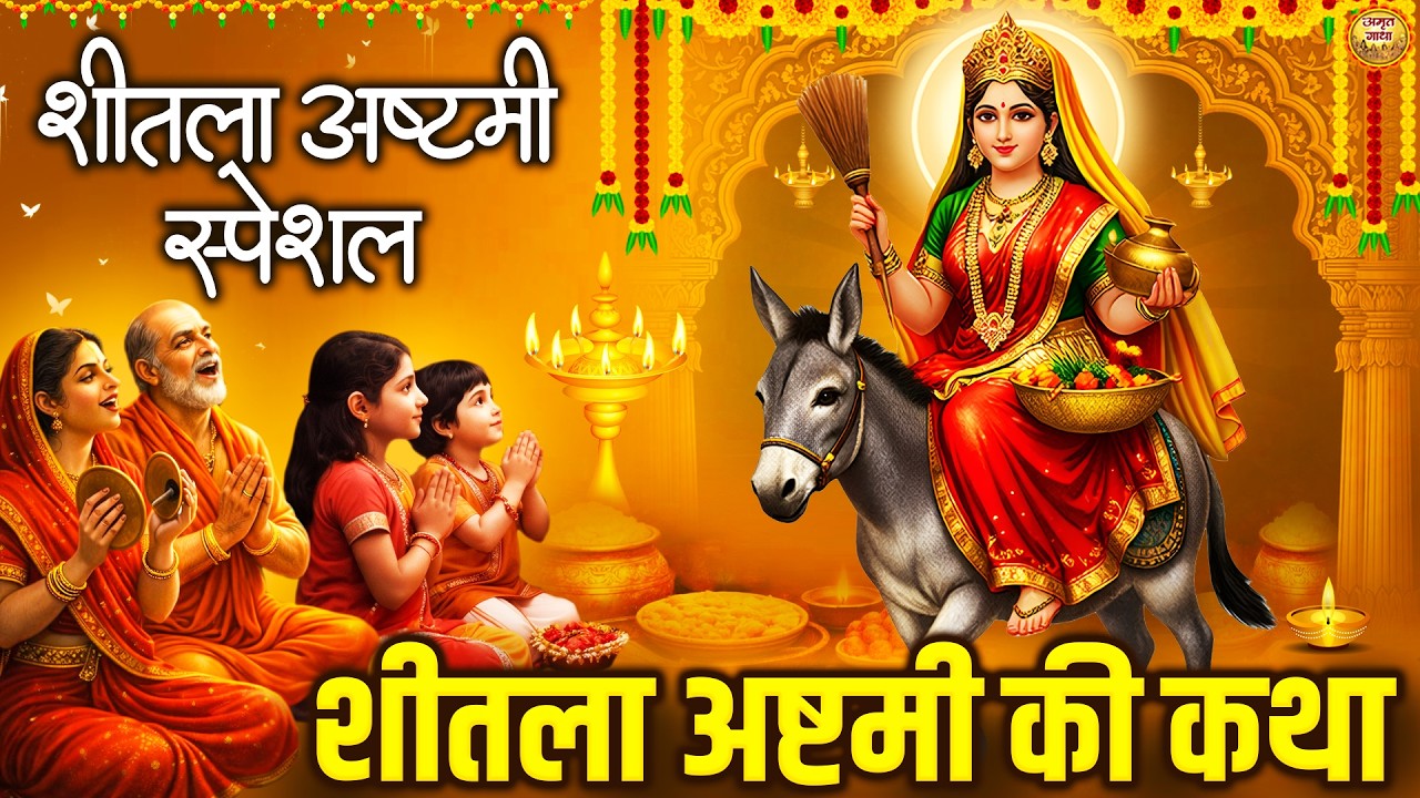 शीतला अष्टमी स्पेशल- शीतला माता की कथा - शीतला माता की चमत्कारी गाथा- Basoda Sheetla Mata Katha 2026