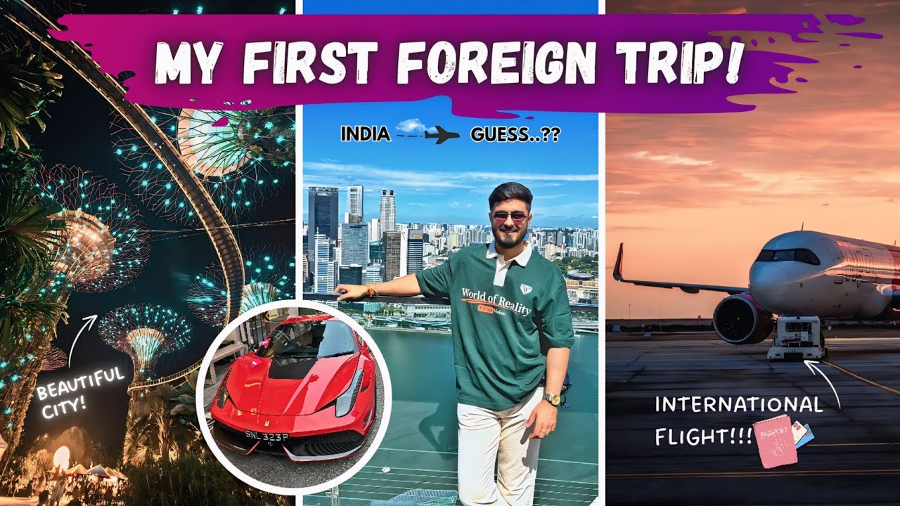 My First International Trip 2025 🤩 | Flight | Hotel | Visa | Budget | Immigration