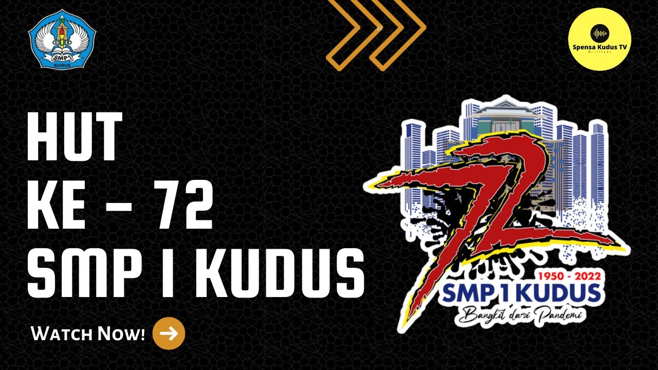 UPACARA PENUTUPAN  HUT  SMP 1 KUDUS KE-72 TAHUN 2022