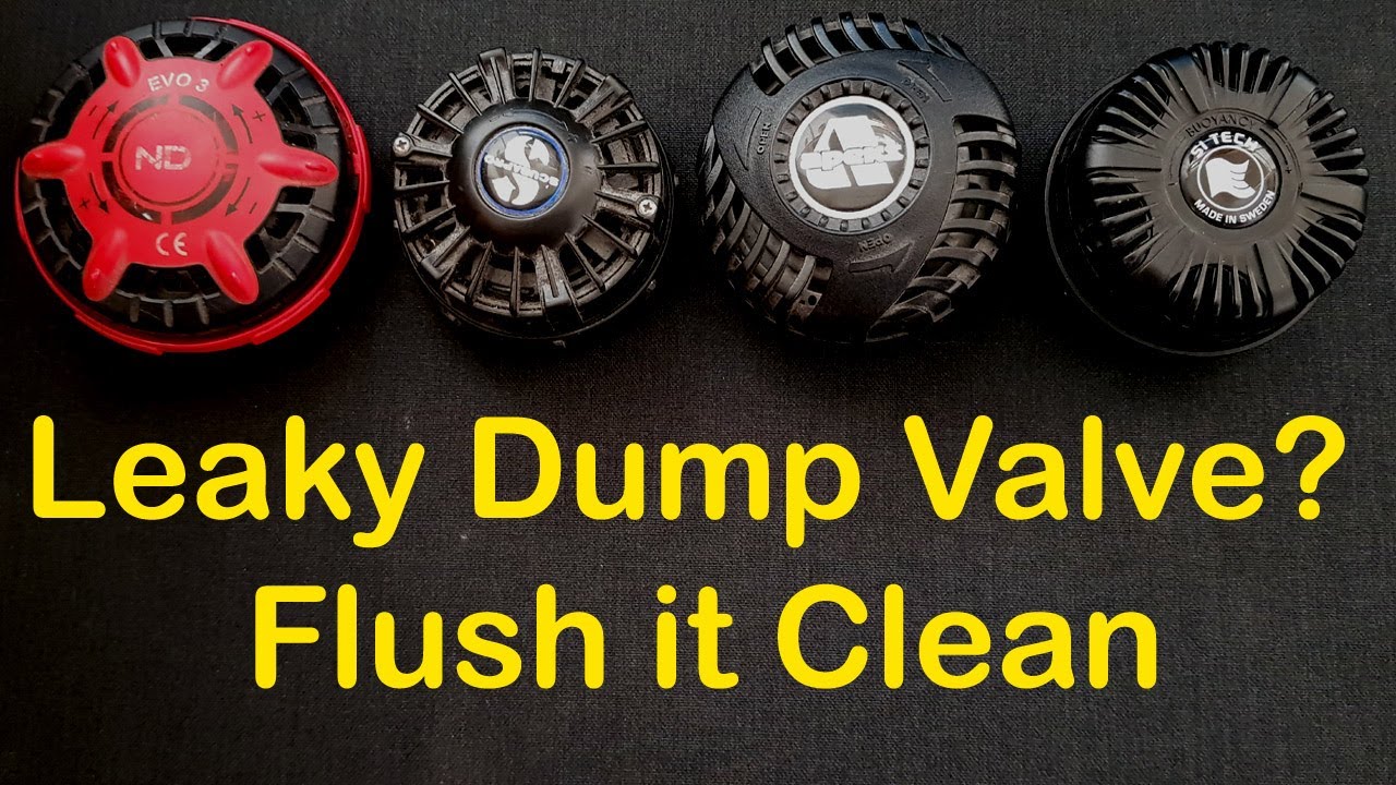 Cleaning Drysuit Dump Valves