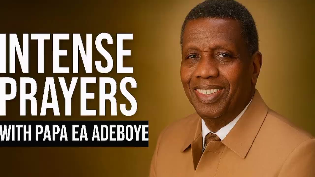 INTENSE PRAYERS WITH PASTOR ADEBOYE #EarlyMorning #Morningprayers #faith #prayers