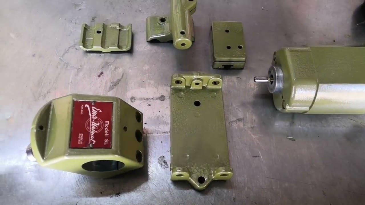restauración mini torno emco unimat