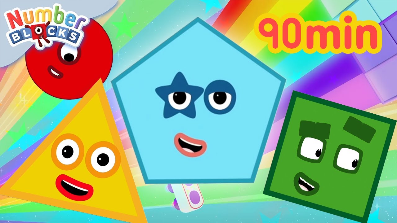 Numberblocks en Español | Episodios completos - 90 minutos de Matemáticas para niños | Numberblocks