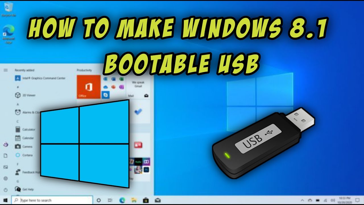 Как создать загрузочную флешку Windows 8.1 [2022]