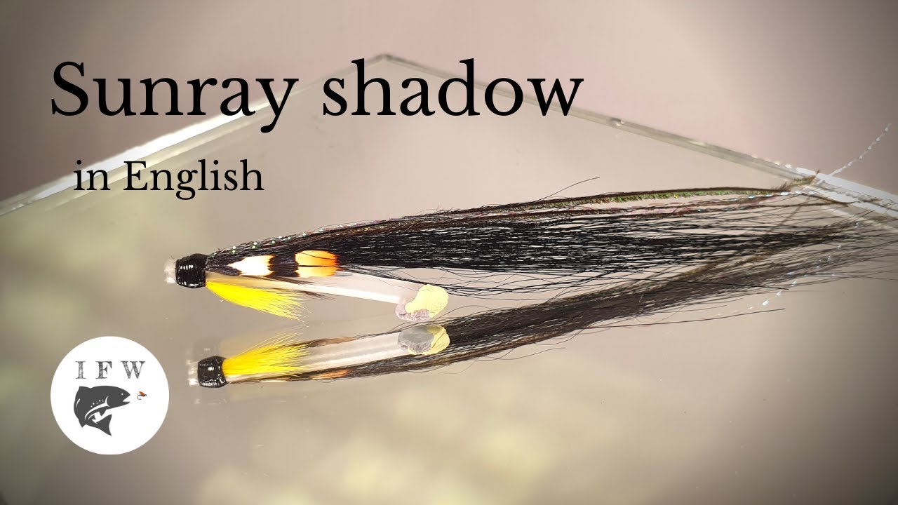 Tying a fly called Sunray Shadow variant Fly Tying tutorial | Ívar's Fly Workshop