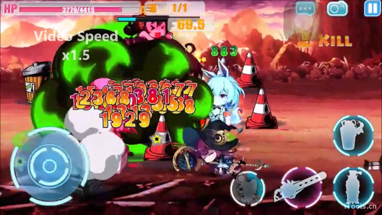 #9 Attack x Speed x Rampage (St. Freya HS)