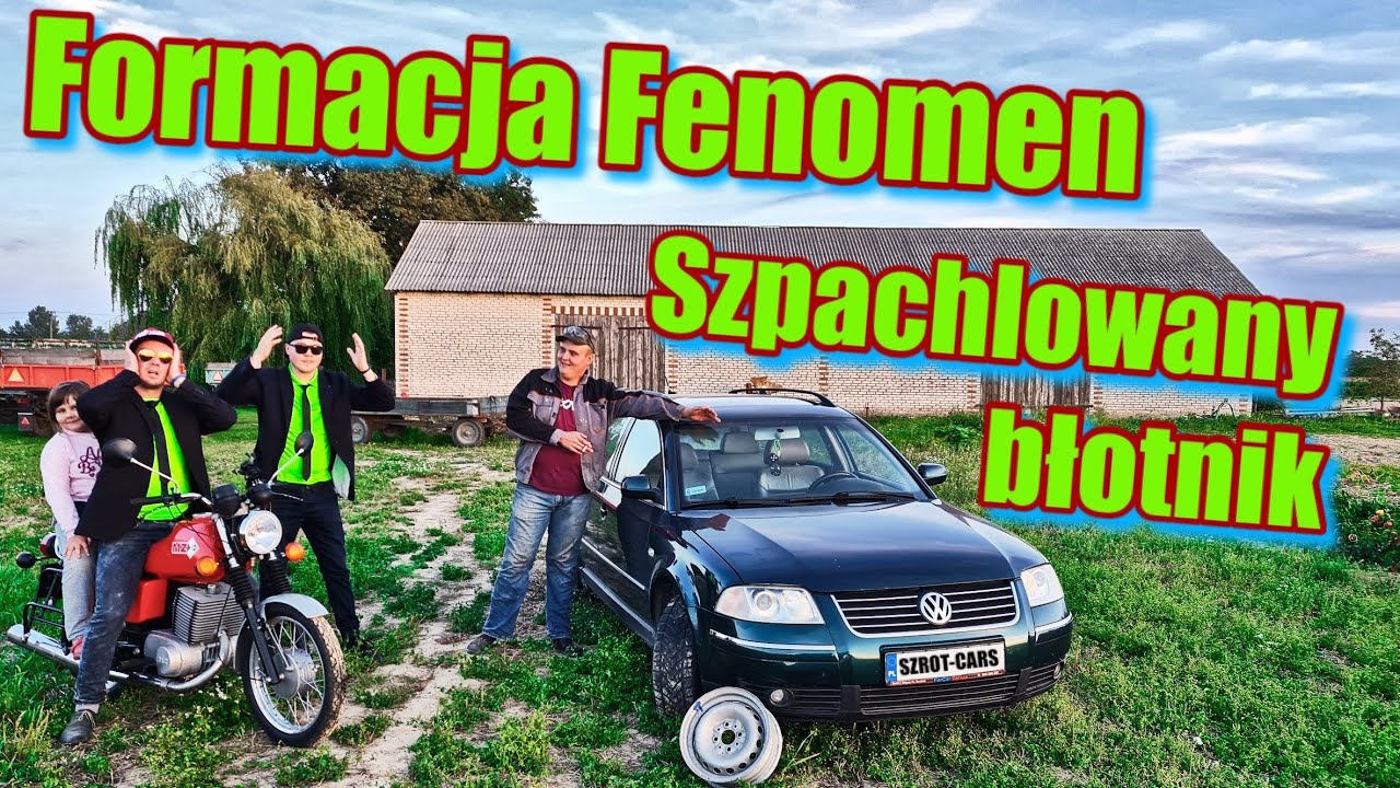 Formacja Fenomen - Szpachlowany Błotnik (Parodia Arek Kopaczewski - Malowane usta)