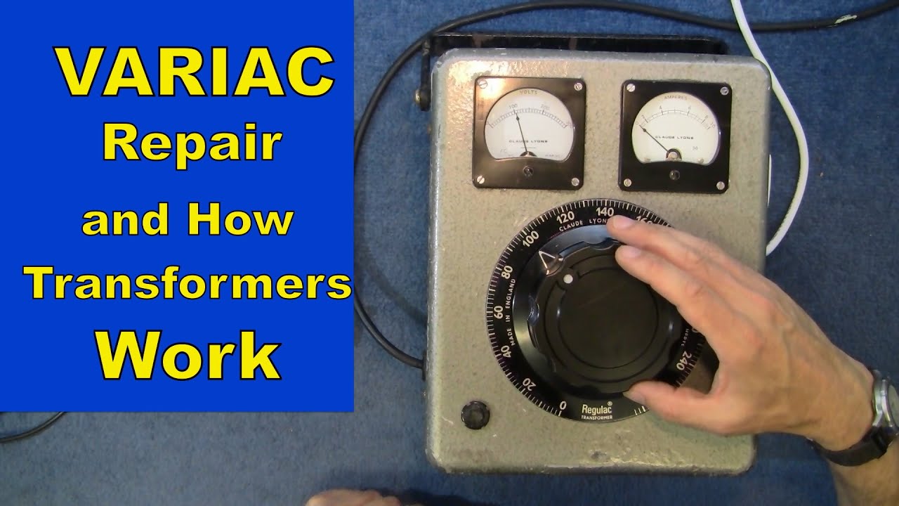 MF#32 Variac Variable Transformer and how Transformers Work