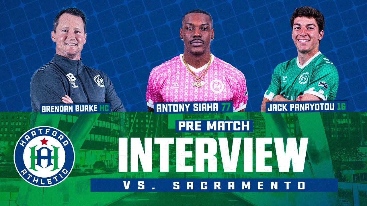 Pre Match Interviews 🎤 | Hartford Athletic 🆚 Sacramento Republic FC | USL Championship