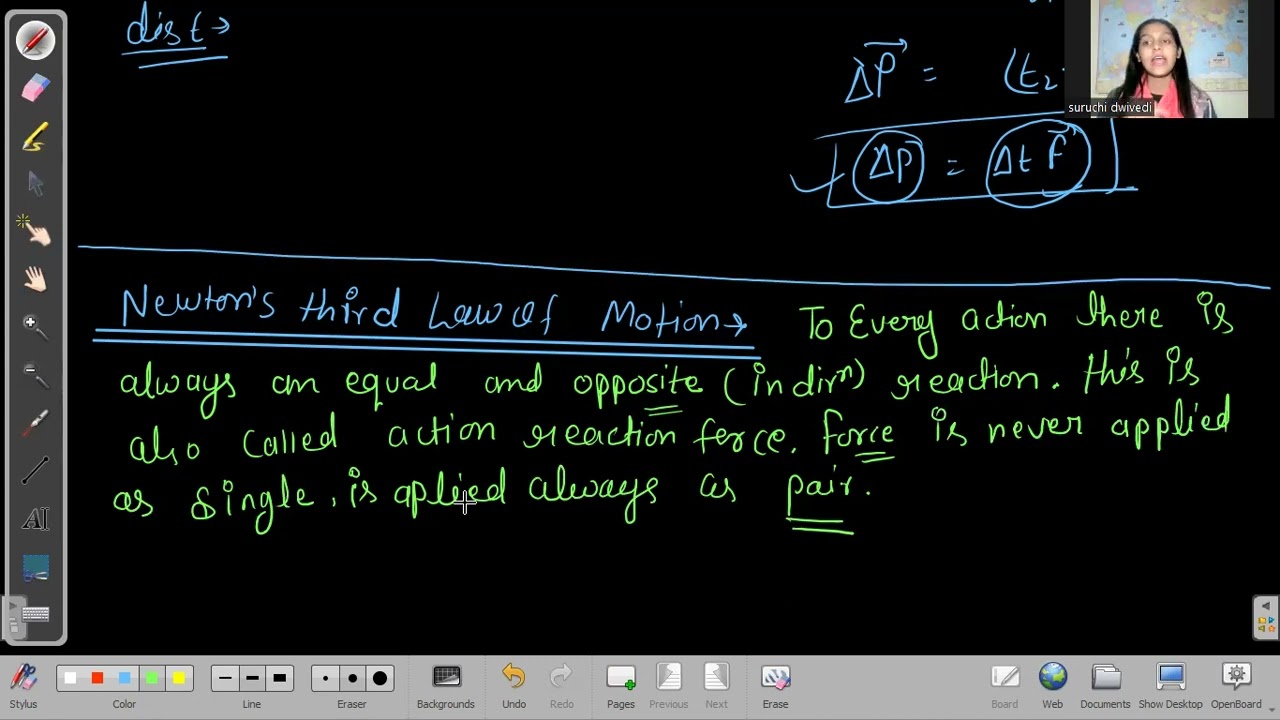 Newton's L.O.M. 2nd Lec (HC Verma)