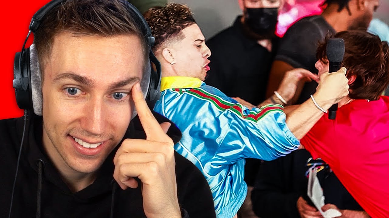 Sidemen React to YouTubers vs Tik Tokers Press Conference