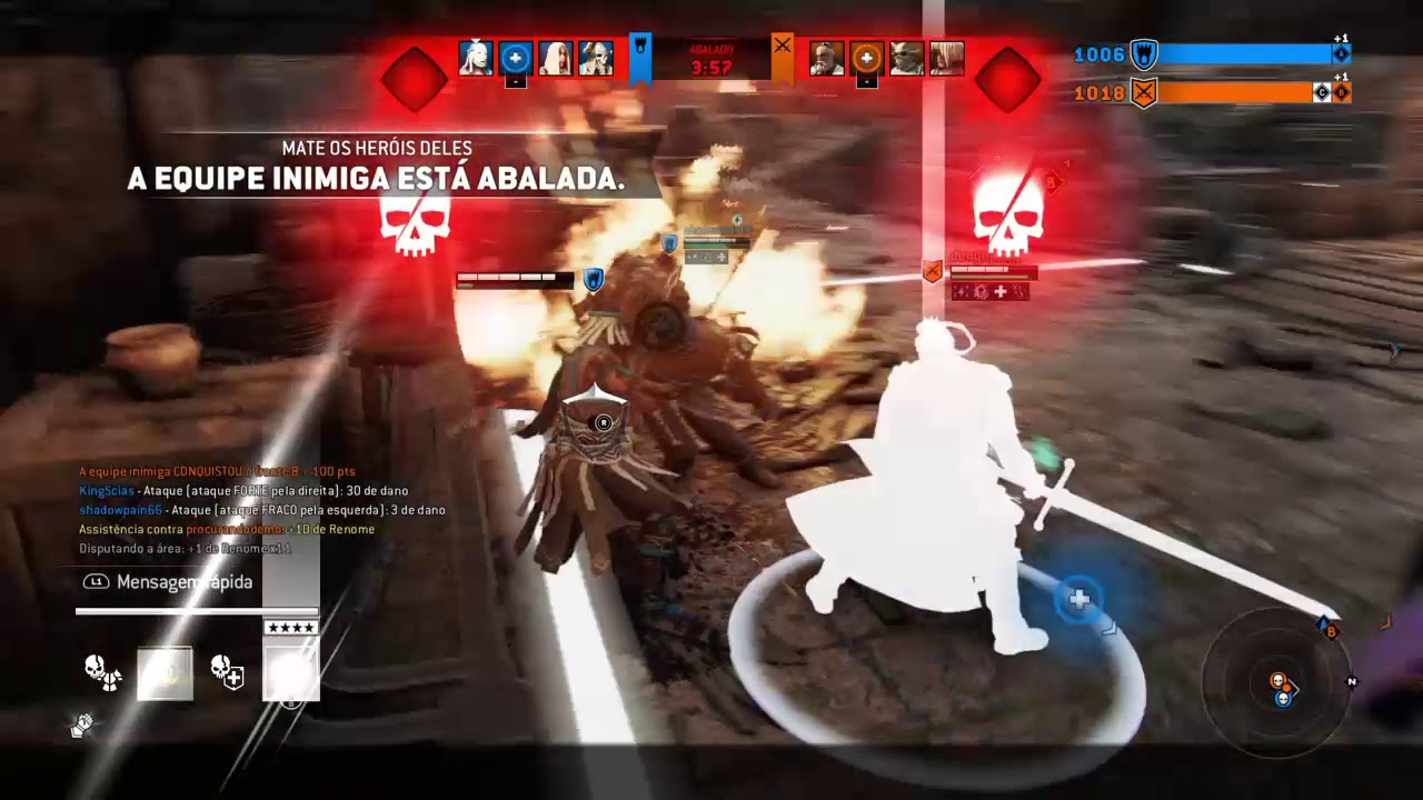 For honor dominion end 4v4 brawl