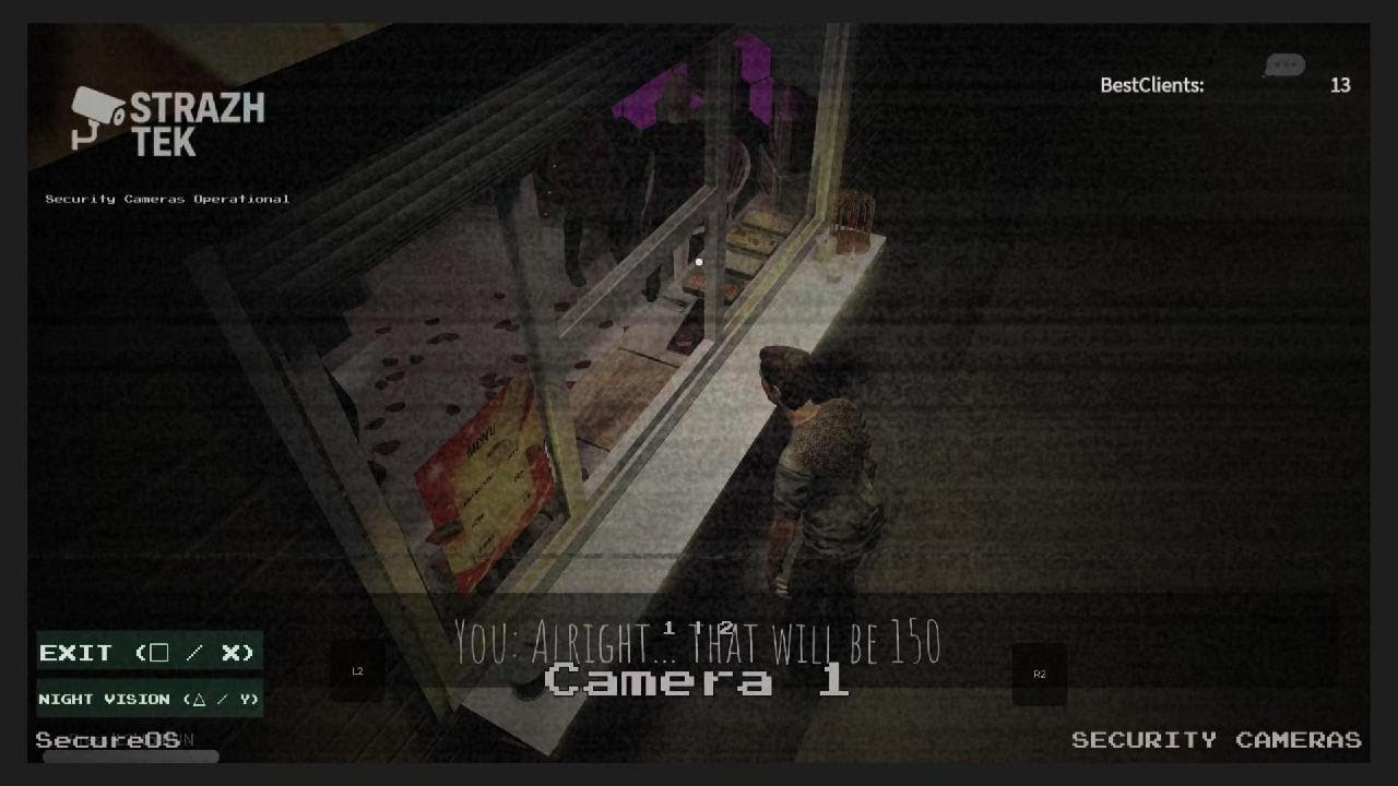 Playing spooky game in Roblox.