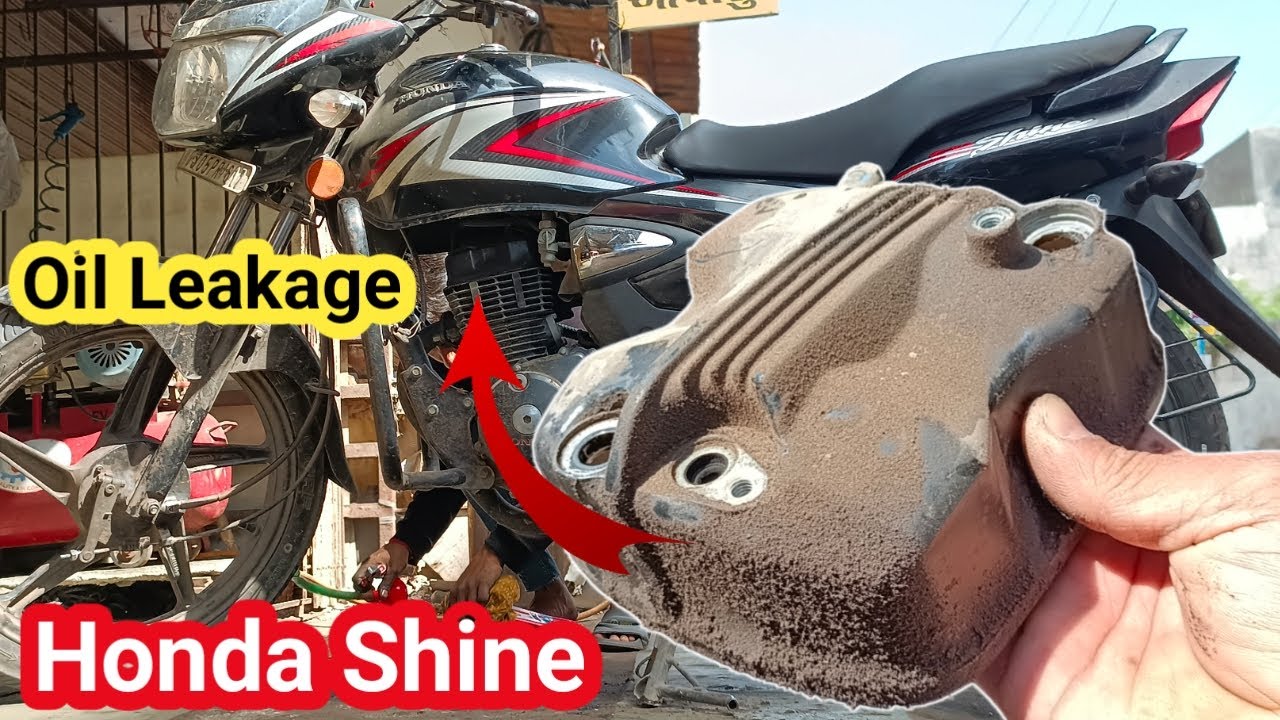 Honda Shine Engine oil Leakage Problem Solution 🧐💯 || SG Royal Work || Surat