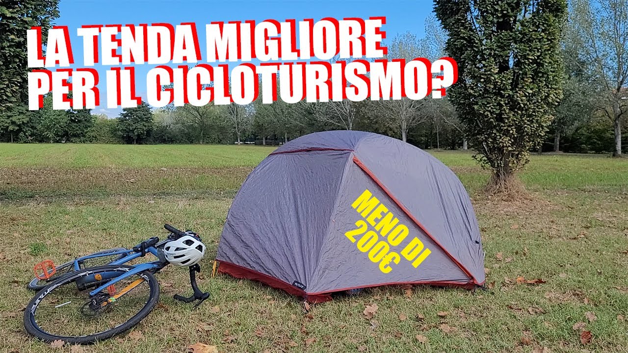 [RECENSIONE] MT900, LA MIGLIORE TENDA DA CICLOTURISMO A MENO DI 250 EURO?