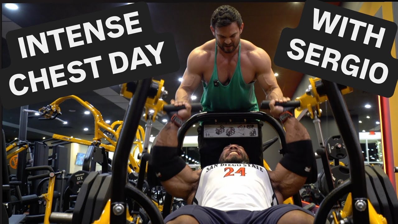 Chest Workout & Improving Shoulder Mobility With Sergio Oliva Jr