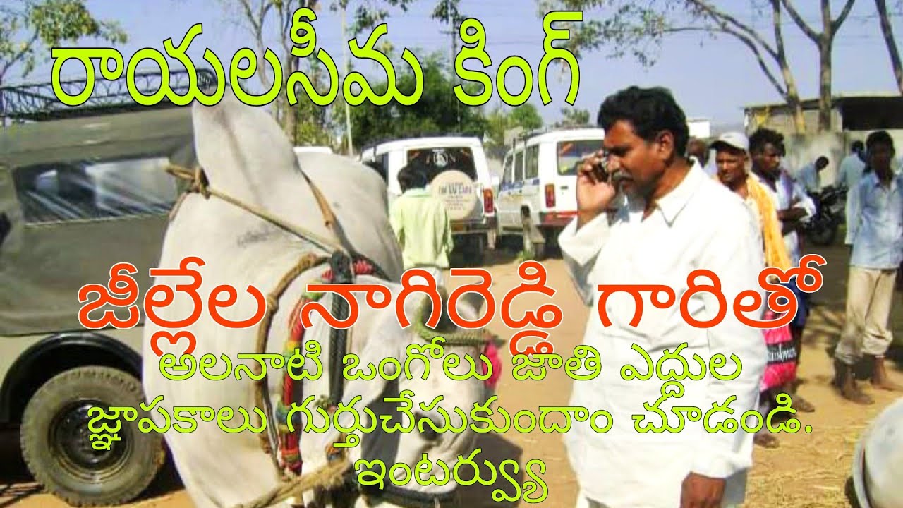 రాయలసీమ కింగ్ జిల్లేల నాగిరెడ్డి గారితో ఇంటర్వ్యూ...ఆ నాటి జ్ఞాపకలను చూడండి.చరిత్ర కరుడు ఇన్ ఒంగోలు