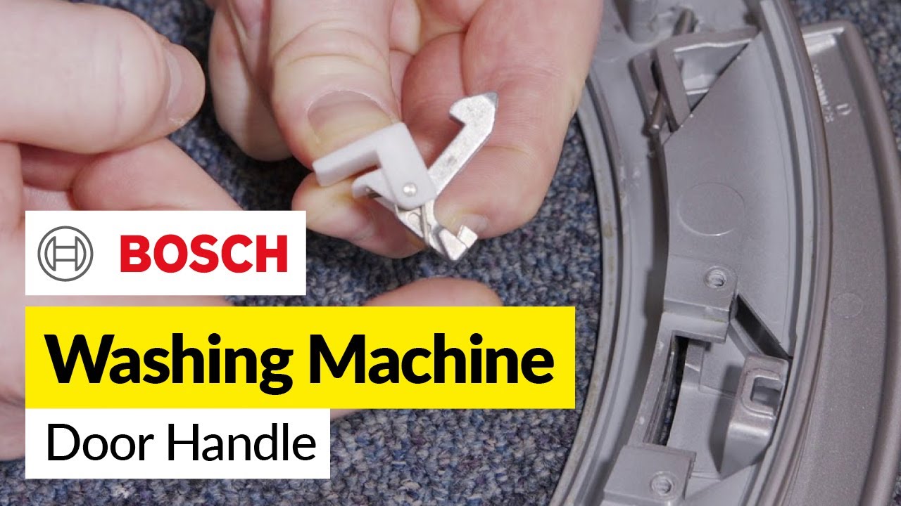 Как заменить дверную ручку на стиральной машине Bosch